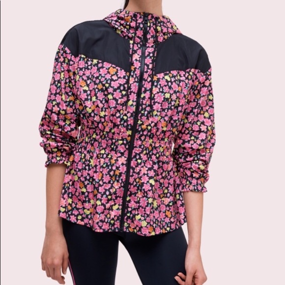 kate spade Jackets & Blazers - NWT Kate Spade market floral anorak